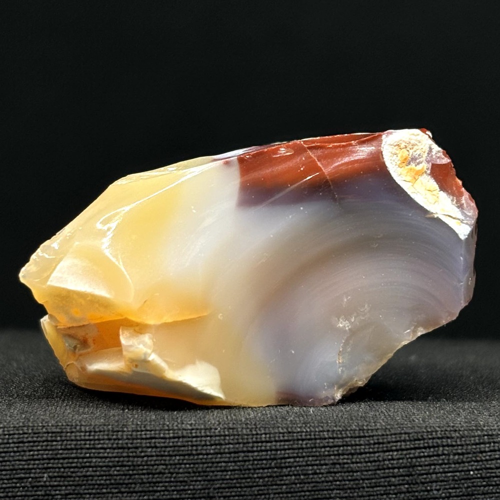 Amazing Mixed Colored Mexican Fire Opal Specimen Collectible Showpiece